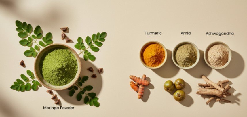 Amla, Ashwagandha, or Moringa: Which One Do You Actually Need?